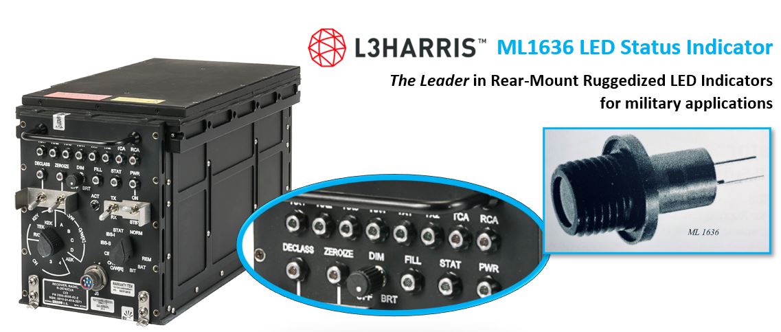 The L3Harris ML1636 LED Panel Indicator